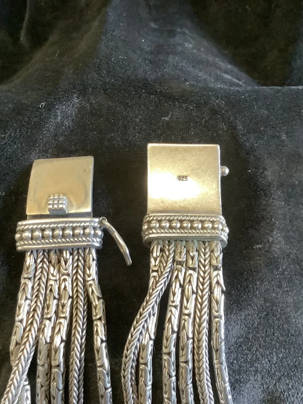 Silpada Go Gorgeous Multi Strand Silver Bracelet